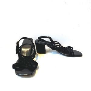 Vintage 1960's block heel sandal